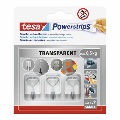 Haak voor ophanging TESA Powerstrips S Zelfklevend Haak voor ophanging TESA Powerstrips S Zelfklevend