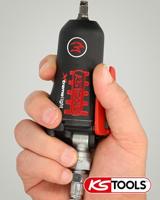 KS Tools 515.1470 5151470 Pneumatische slagmoersleutel Gereedschapshouders: 1/4 (6.3 mm) Draaimoment (max.): 108 Nm - thumbnail