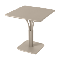 Fermob Luxembourg tuintafel kolom 71x71 cm Nutmeg - thumbnail