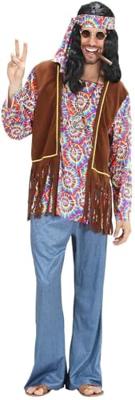 Hippie Man Psychedelisch Kostuum