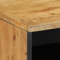Tv-meubel 100x33x46 cm massief mangohout bruin - thumbnail