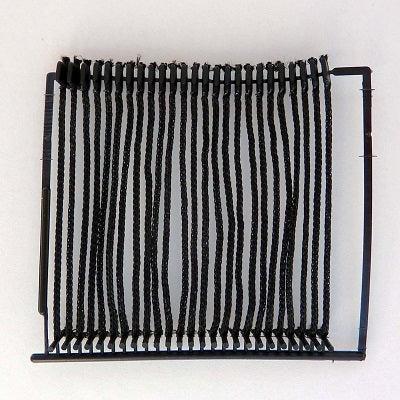 Textielpins koordje 50mm zwart 2500stuks - 3 stuks