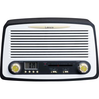 Lenco SR-02GY - Radio met wekkerfunctie - Retro look Lenco SR-02GY - Radio met wekkerfunctie - Retro look