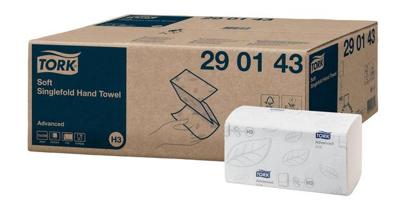 Handdoek tork h3 advanced 2laags 226x230mm wit Handdoek tork h3 advanced 2laags 226x230mm wit