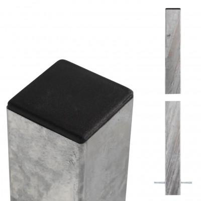 Stalen Paal Voor In Beton 8 x 8 x 186 CM Stalen Paal Voor In Beton 8 x 8 x 186 CM