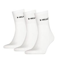 Head Short Crew Sock 3-pack White-35-38 - thumbnail