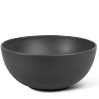 Waskom Globo T-Edge Rond 37x16 cm Zonder Overloop Smoke Globo - thumbnail