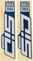 ROCKSHOX decor set decal set rs glossy white for blue sliders - thumbnail