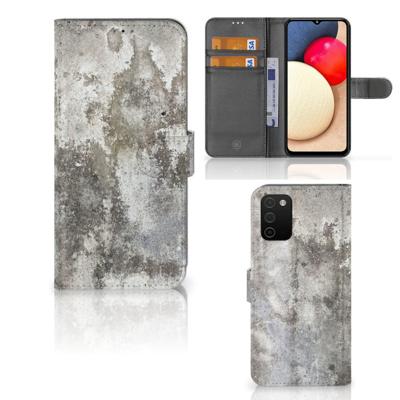 Samsung Galaxy A03s | Bookcase | Beton Print