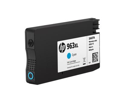 Originele inkt cartridge HP 3JA27AE, 3JA28AE, 3JA29AE, 3JA30AE 22 ml-47 ml Cyaan