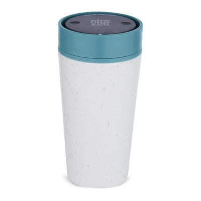 Circular&Co. Koffiebeker - circular cup - grijs/groen - 340 ml
