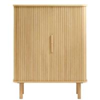 Nordic Home Ingo eiken kabinet - 90 cm - naturel - thumbnail