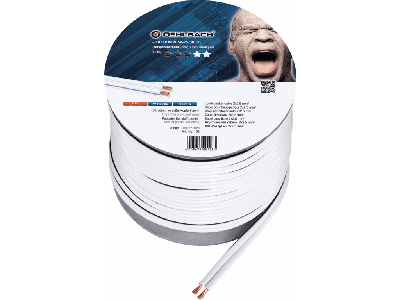 Oehlbach: SP-25 Luidsprekerkabel (2 x 2,5 mm) - 30 meter - Wit