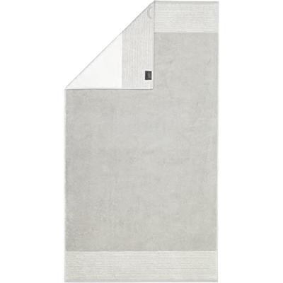 Cawö Cawo Two-Tone Badhanddoek Platina 80x150