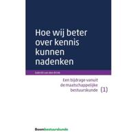 Hoe wij beter over kennis kunnen nadenken (Paperback) - thumbnail