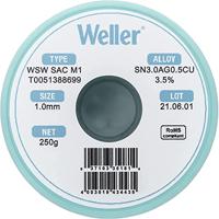 Weller WSW SAC M1 Soldeertin, loodvrij Spoel Sn3,0Ag0,5Cu 250 g 1 mm - thumbnail