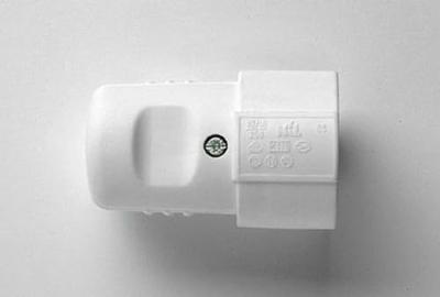 Bachmann 912.170 Koppeling met randaarde Kunststof 230 V Zwart IP20