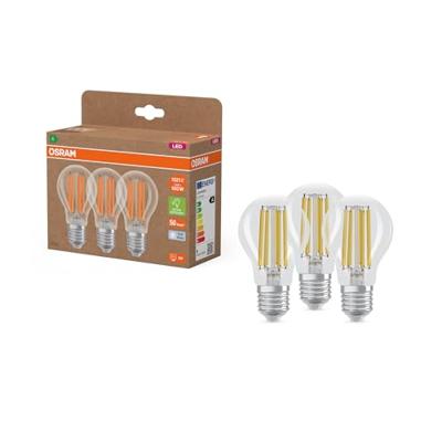 OSRAM HOMELIGHTING 4099854348075 LED-lamp Energielabel A (A - G) E27 7.2 W Koudwit 3 stuk(s) OSRAM HOMELIGHTING 4099854348075 LED-lamp Energielabel A (A - G) E27 7.2 W Koudwit 3 stuk(s)