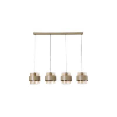 Searchlight HanglampRoyal 4-lichts zand bruin - 82434-4SA