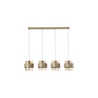 Searchlight HanglampRoyal 4-lichts zand bruin - 82434-4SA - thumbnail