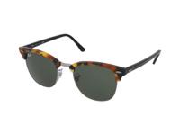 Ray-Ban CLUBMASTER FLECK zonnebril Vierkant - thumbnail