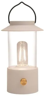 Portable lantaarn 24x9 cm wit Anna's Collection - Annas collection