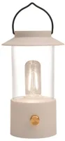 Portable lantaarn 24x9 cm wit Anna's Collection - Annas collection - thumbnail
