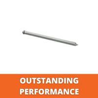 Fein centreerpen ø6.35mm l=125mm - thumbnail