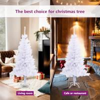 VidaXL Kunstkerstboom met standaard 380 takken 150 cm - thumbnail