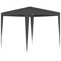 Partytent professioneel 90 g/m 2,5x2,5 m antraciet - thumbnail