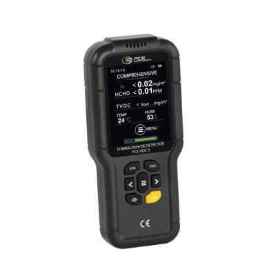 PCE Instruments PCE-VOC 5 Formaldehydemeter Formaldehyde Met temperatuurmeting