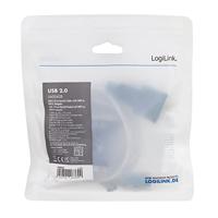 LogiLink Adapter Serieel [1x USB-A 2.0 stekker - 1x D-sub stekker 9-polig, D-sub stekker 25-polig] 1.3 m Groen - thumbnail