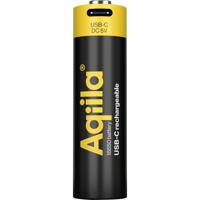 Aqiila 18650 Oplaadbare batterij (USB-C) Li-ion 2000 mAh 3.7 V 1 stuk(s) - thumbnail