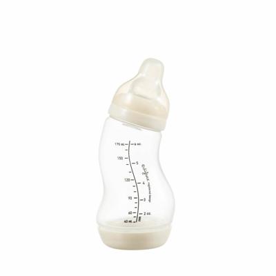 Difrax S-Fles natural creme 170ml 1 Stuks Difrax S-Fles natural creme 170ml 1 Stuks