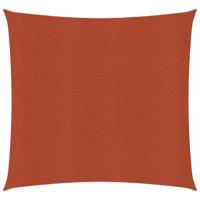 VidaXL Zonnezeil 160 g/m² 2x2 m hdpe terracottakleurig - thumbnail