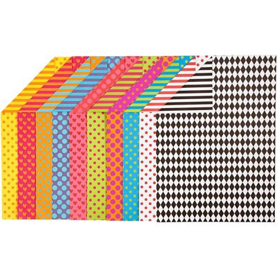 Creativ Company Bedrukt karton kleur a4, 20 vellen, 250gr.