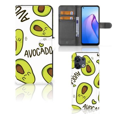 OPPO Reno8 Leuk Hoesje Avocado Singing OPPO Reno8 Leuk Hoesje Avocado Singing