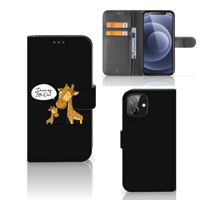 iPhone 12 | 12 Pro (6.1") Leuk Hoesje Giraffe - thumbnail
