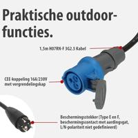 Brennenstuhl 1133910025 Camping-CEE-adapterkabel 230 V 1 stuk(s) - thumbnail