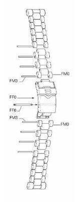 Horlogeband Tag Heuer BA0851/0 Staal Horlogeband Tag Heuer BA0851/0 Staal