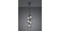 Trio hanglamp Meike 150 x 50 cm 5 x E27 staal - thumbnail