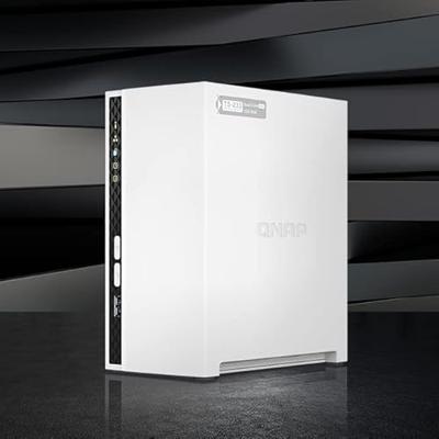 Netwerkopslag NAS Qnap TS-233 Wit Zwart