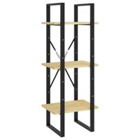 Boekenkast met 5 schappen 40x30x175 cm massief grenenhout - thumbnail