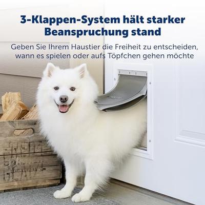 Petsafe hondenluik extreem weer kunststof - thumbnail