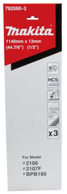 Makita Accessoires 792560-3 | Zaagband staal | 1140x13mm | HCS | 14TPI - 792560-3