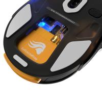 Glorious Gaming - draadloze gamingmuis Model O3 - Uitwisselbaar InfinitePlay-batterijsysteem, 8k polling, 130M click optische schakelaars, licht gewicht van 66 g, 30K DPI optische sensor, RGB - Zwart - thumbnail