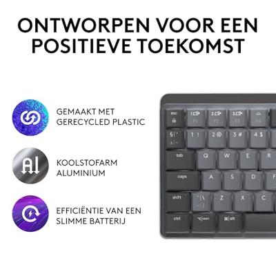Logitech MX Mechanical Mini toetsenbord - thumbnail