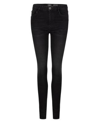 Rellix Meisjes jeans broek Xelly super skinny - Zwart