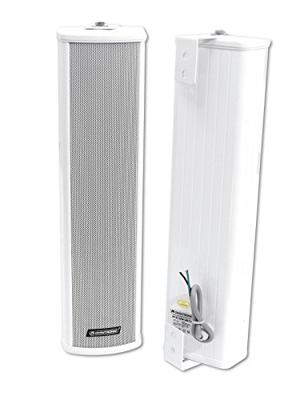 Omnitronic 061116 PCW-20 staande luidspreker, IP44, wit