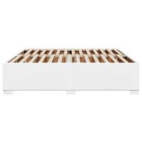 Bedframe kunstleer wit 180x200 cm - thumbnail